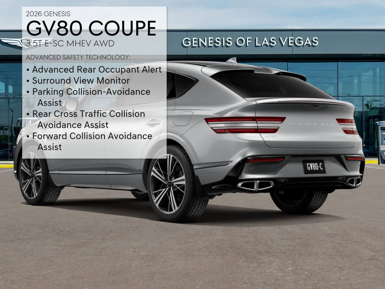 New 2026 Genesis GV80 3.5T e-SC image 7