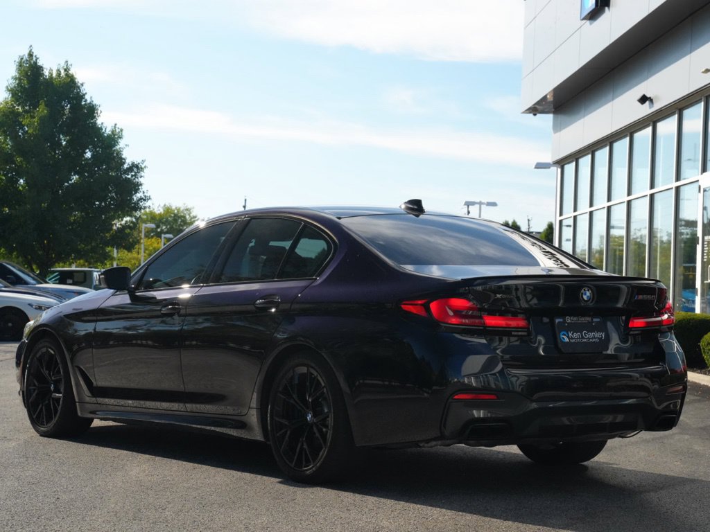 Used 2021 BMW M550i xDrive w/ Shadowloine Package AWD/4WD image 9