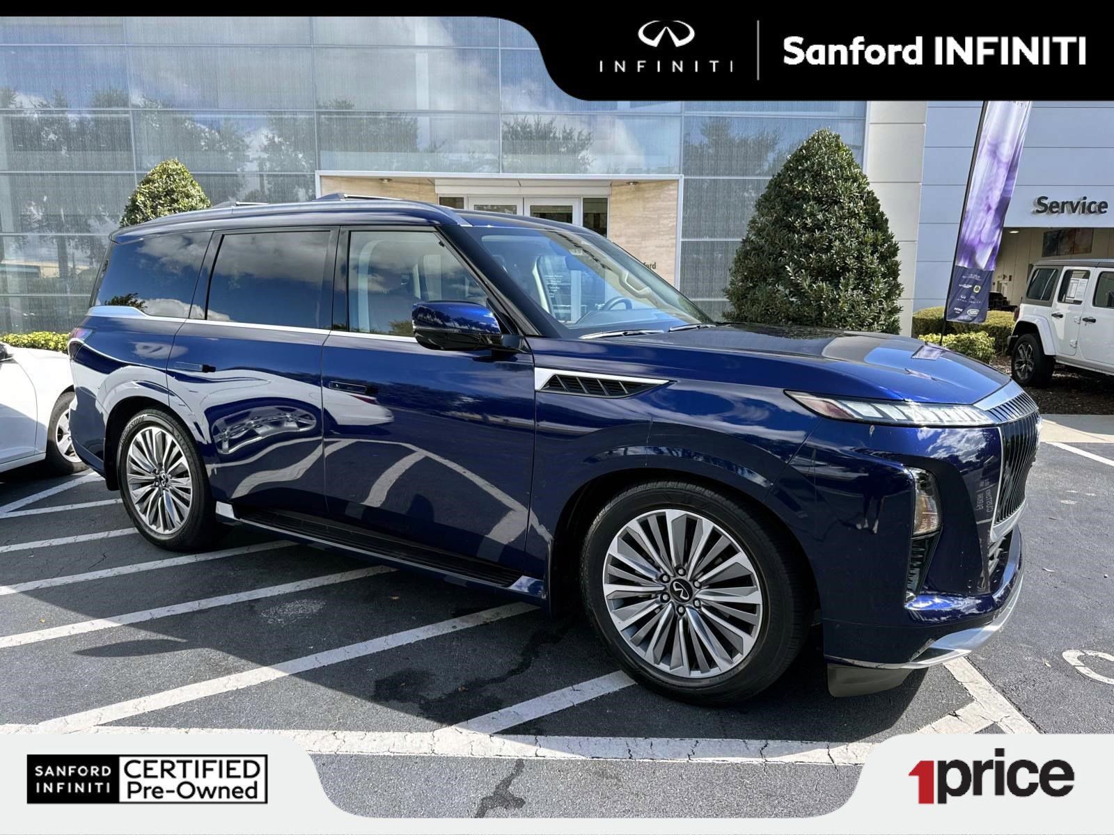 Certified 2025 INFINITI QX80 Sensory w/ Exterior Package