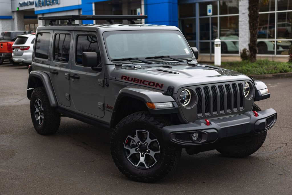 Used 2022 Jeep Wrangler Unlimited Rubicon w/ LED Lighting Group video 2