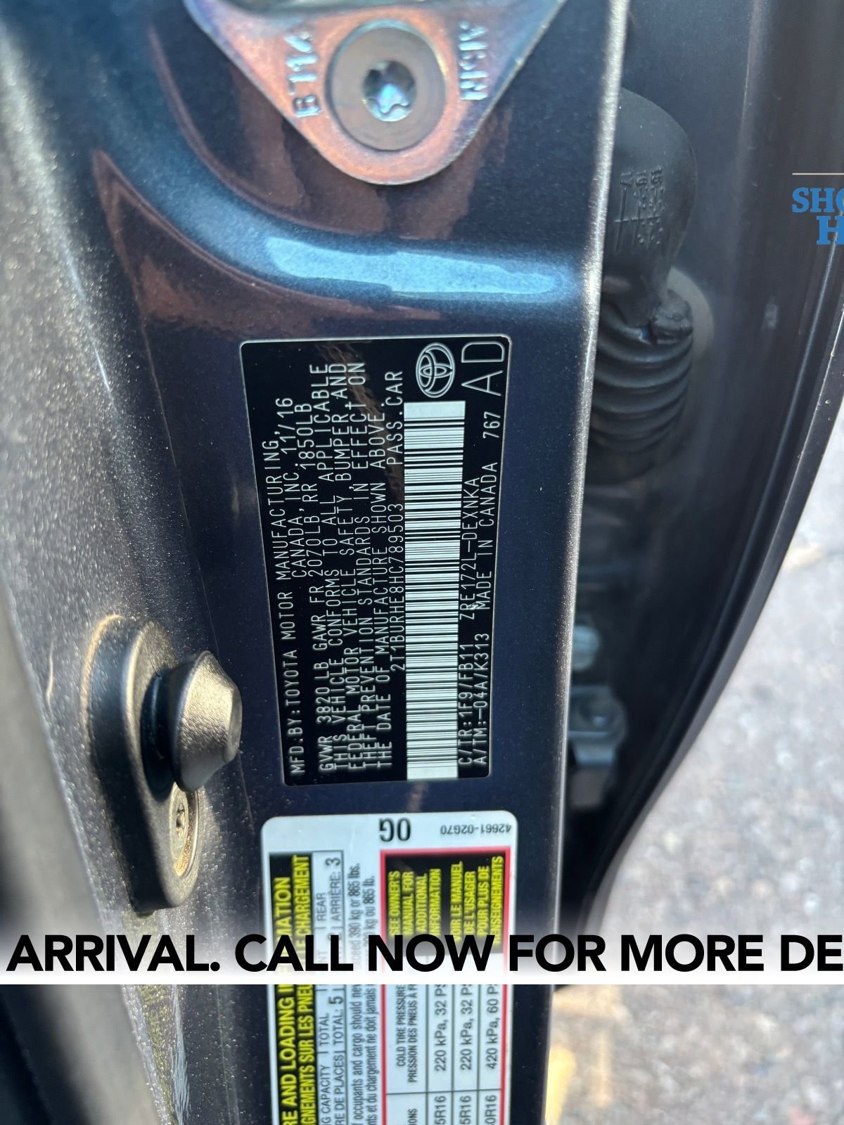 Used 2017 Toyota Corolla LE w/ Carpet Mat Package (TMS) image 15