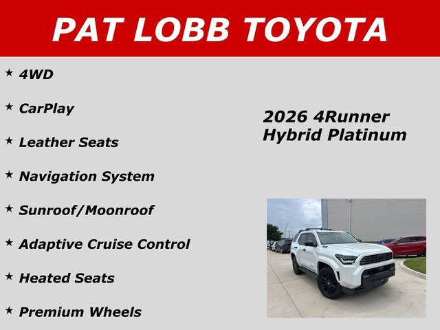 Used 2026 Toyota 4Runner Platinum AWD/4WD image 30