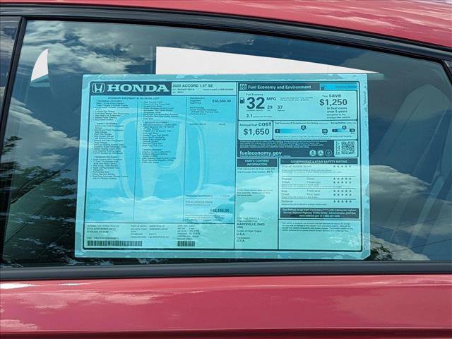 New 2025 Honda Accord SE image 18