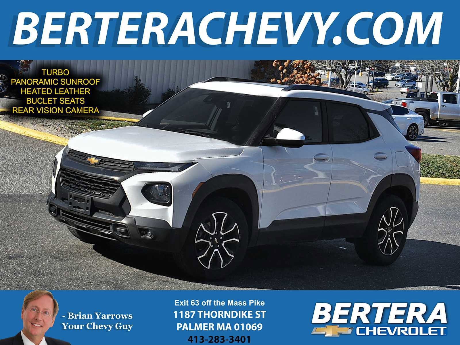Used 2023 Chevrolet TrailBlazer ACTIV w/ Sun and Liftgate Package