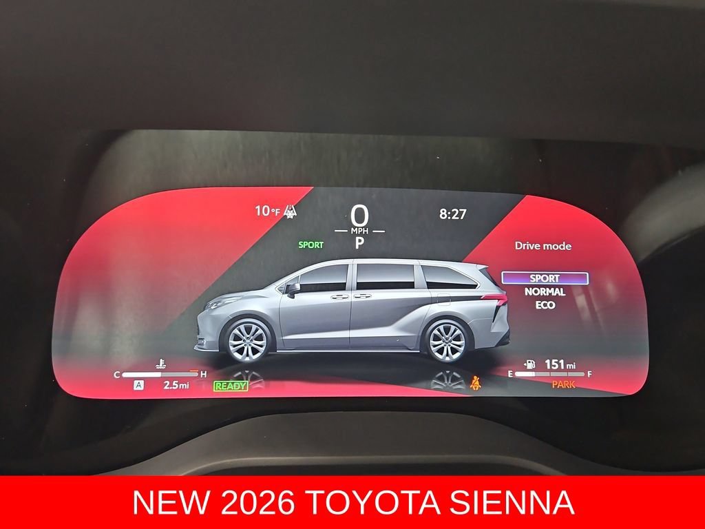 New 2026 Toyota Sienna XSE FWD image 16