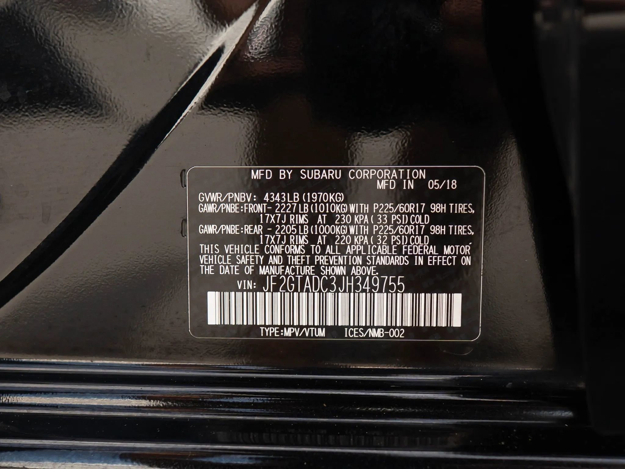 Used 2018 Subaru Crosstrek 2.0i Premium w/ Eyesight System image 48