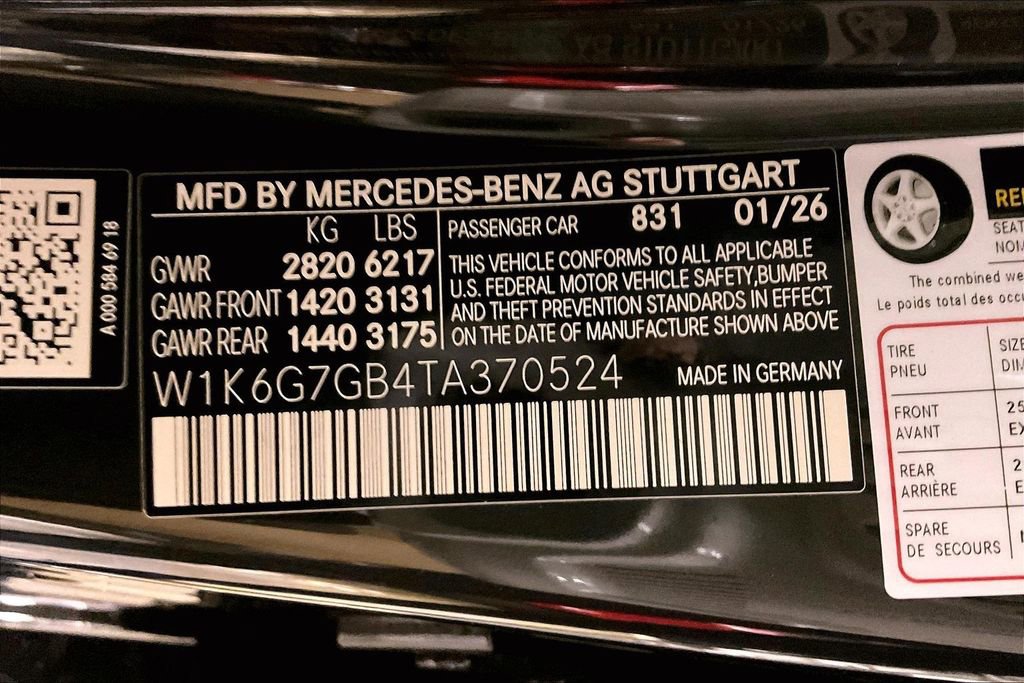 New 2026 Mercedes-Benz S 580 4MATIC Sedan image 13