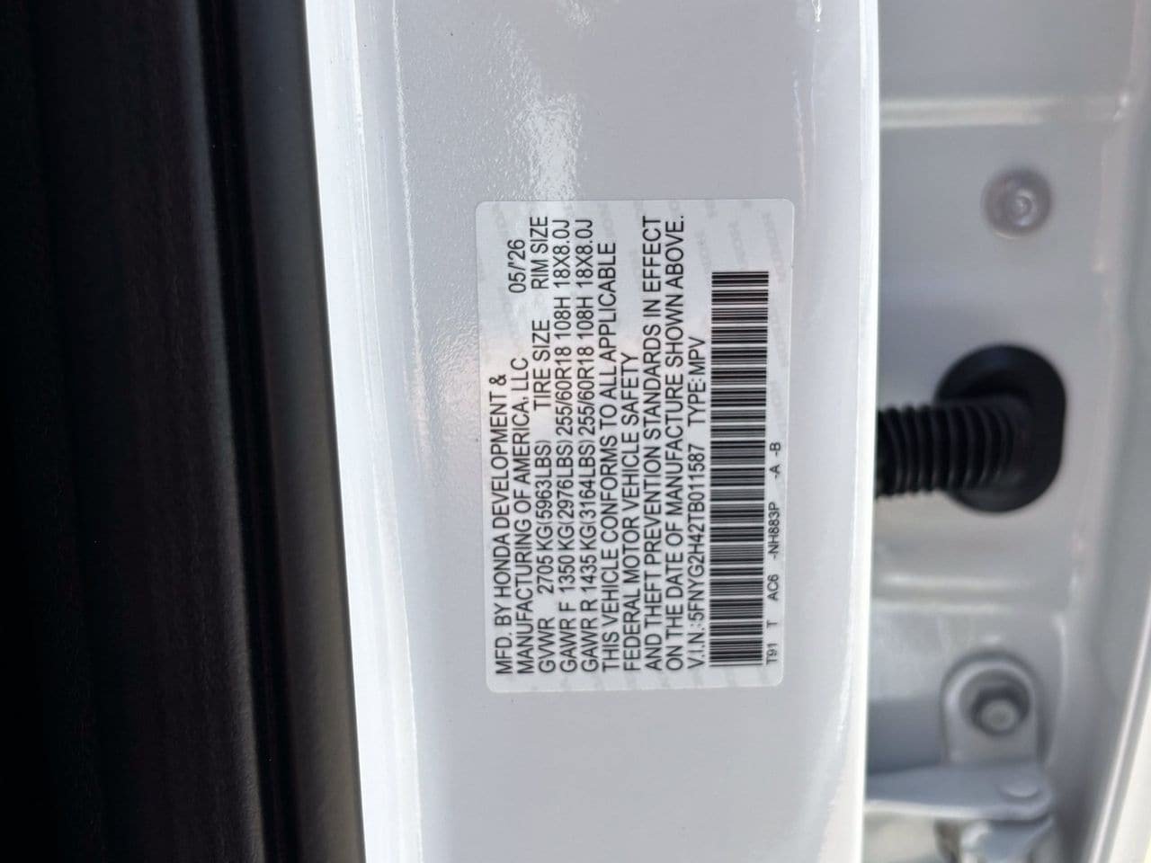 New 2026 Honda Pilot EX-L image 21
