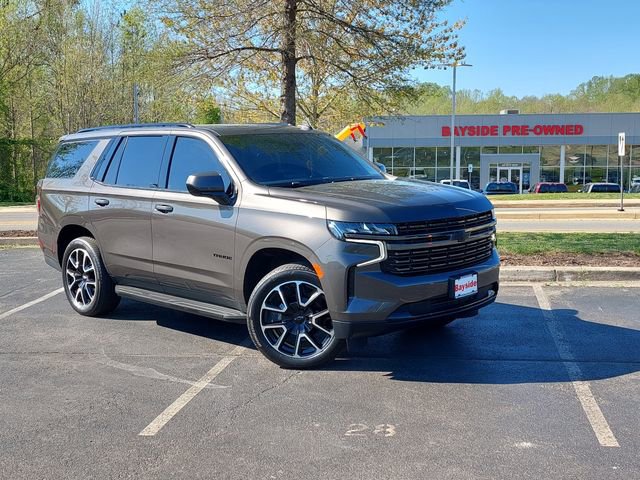 Used 2021 Chevrolet Tahoe RST w/ Rear Media and Nav Package AWD/4WD image 2
