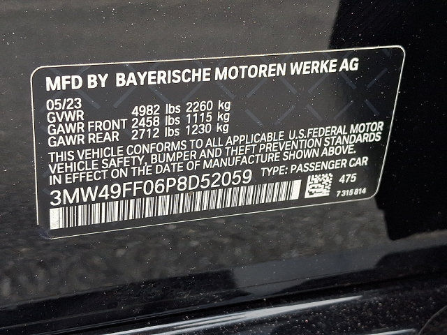 Certified 2023 BMW M340i xDrive w/ Premium Package AWD/4WD image 35