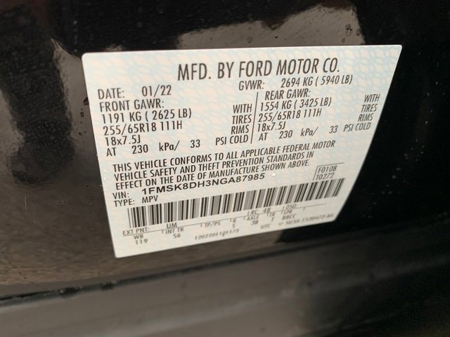 Used 2022 Ford Explorer XLT w/ Equipment Group 202A image 24