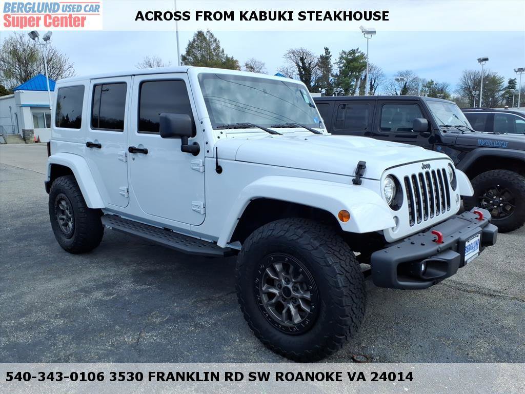 Used 2018 Jeep Wrangler Unlimited Sahara