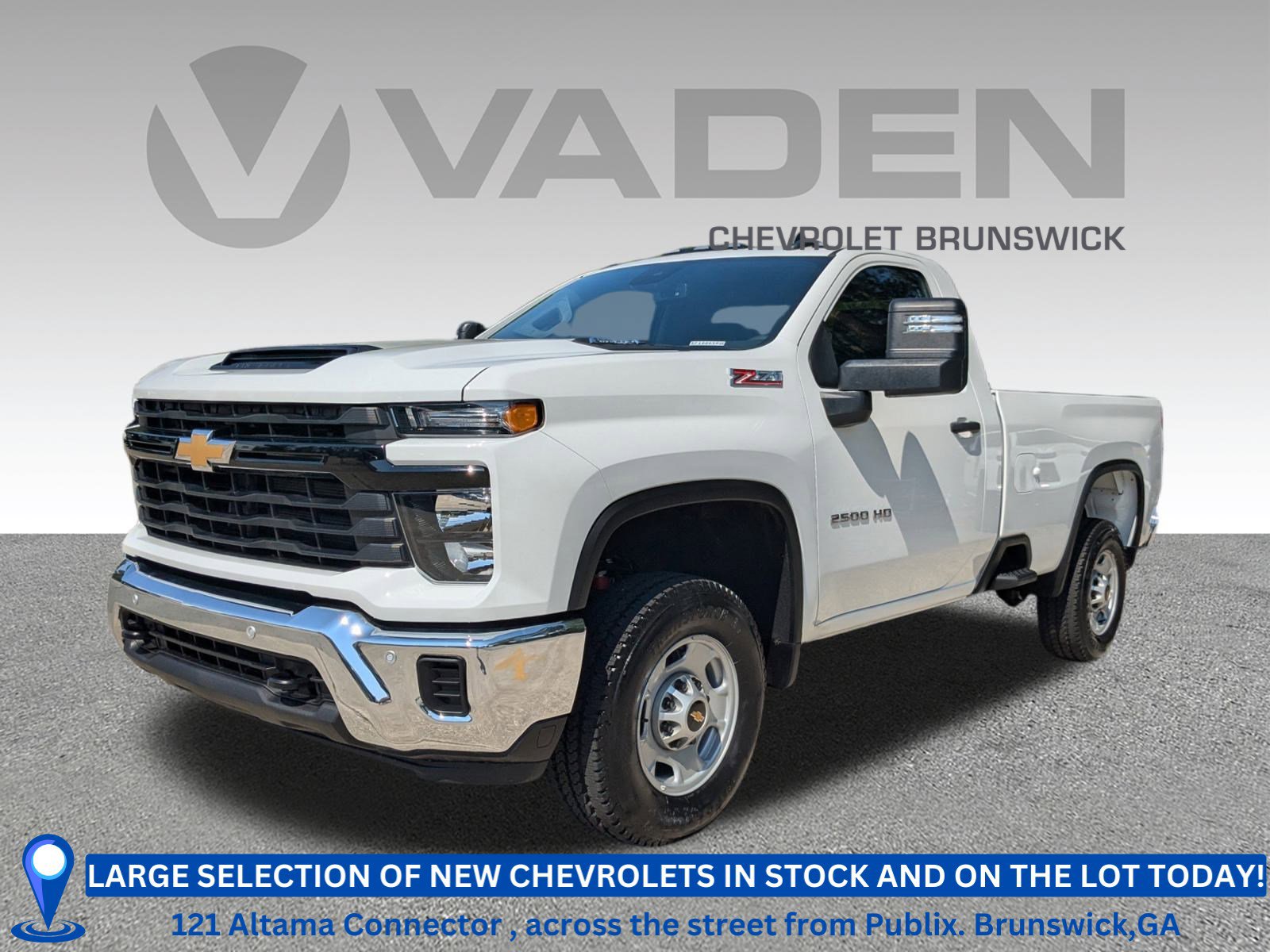 New 2025 Chevrolet Silverado 2500 W/T w/ WT/CX Safety Package