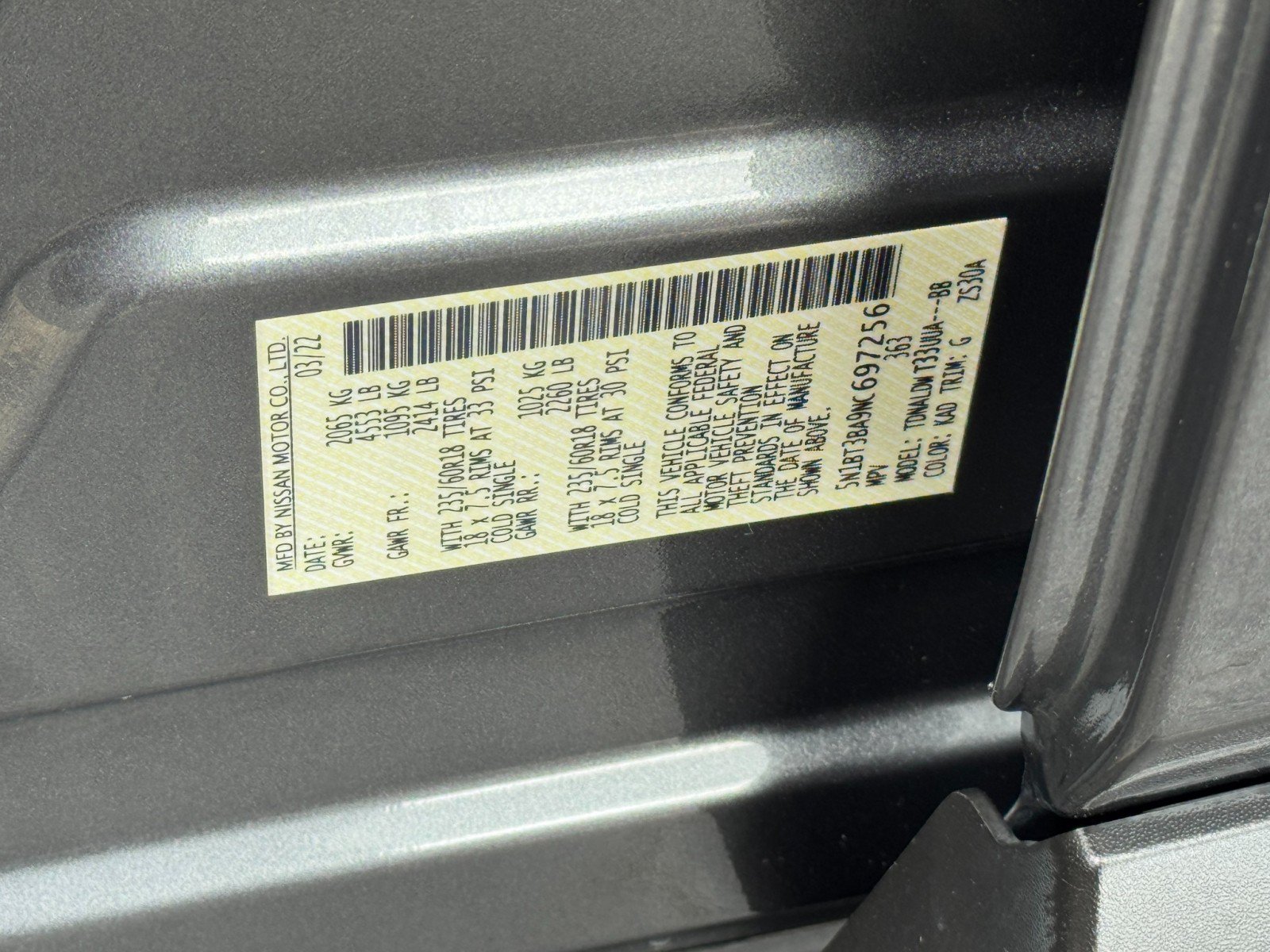 Used 2022 Nissan Rogue SV FWD image 40