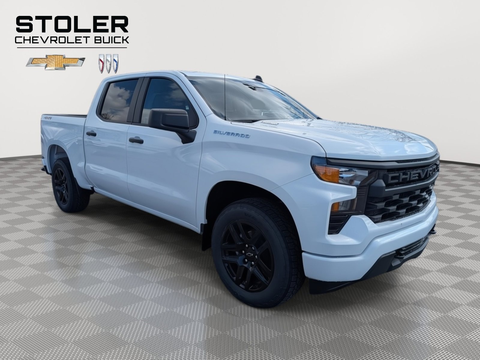 New 2026 Chevrolet Silverado 1500 Custom w/ Turbomax Blackout Package image 4