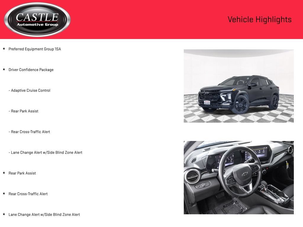 Used 2024 Chevrolet Trax ACTIV w/ Driver Confidence Package FWD image 3
