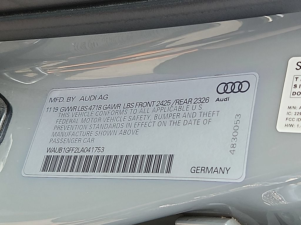 Used 2020 Audi S3 Premium AWD/4WD image 27