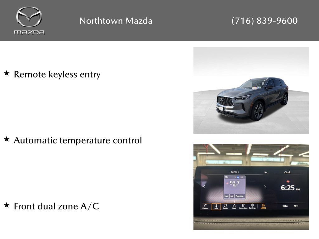 Used 2025 INFINITI QX60 Luxe w/ Cargo Package AWD/4WD image 3