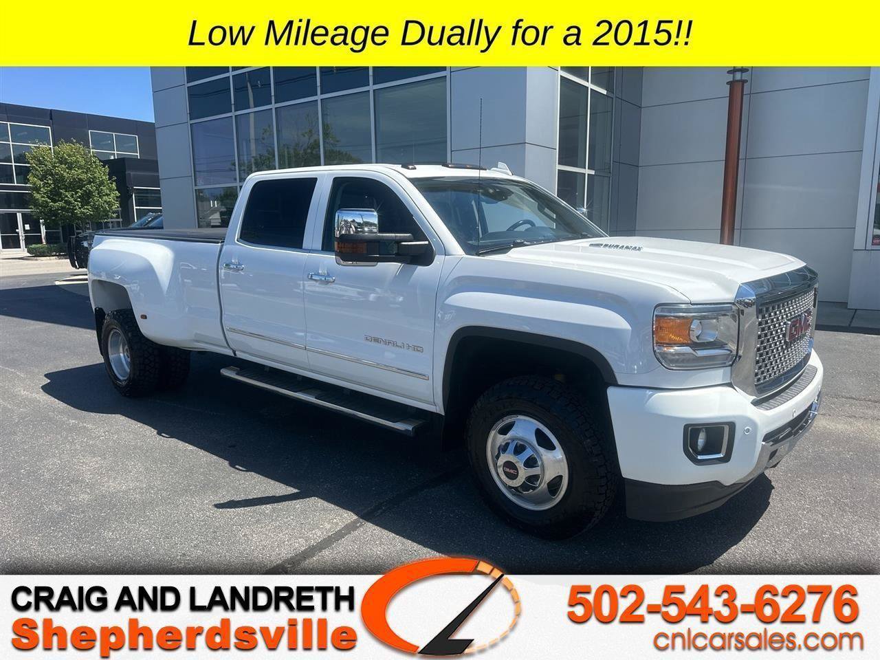 Used 2015 GMC Sierra 3500 Denali w/ Duramax Plus Package