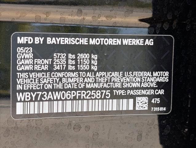 Used 2023 BMW i4 eDrive40 w/ M Sport Package RWD image 20