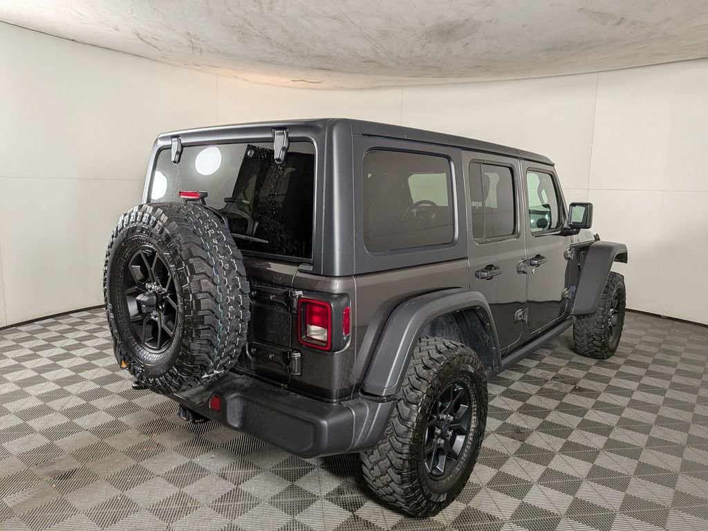 Certified 2025 Jeep Wrangler Unlimited Sport S 4xe AWD/4WD image 12