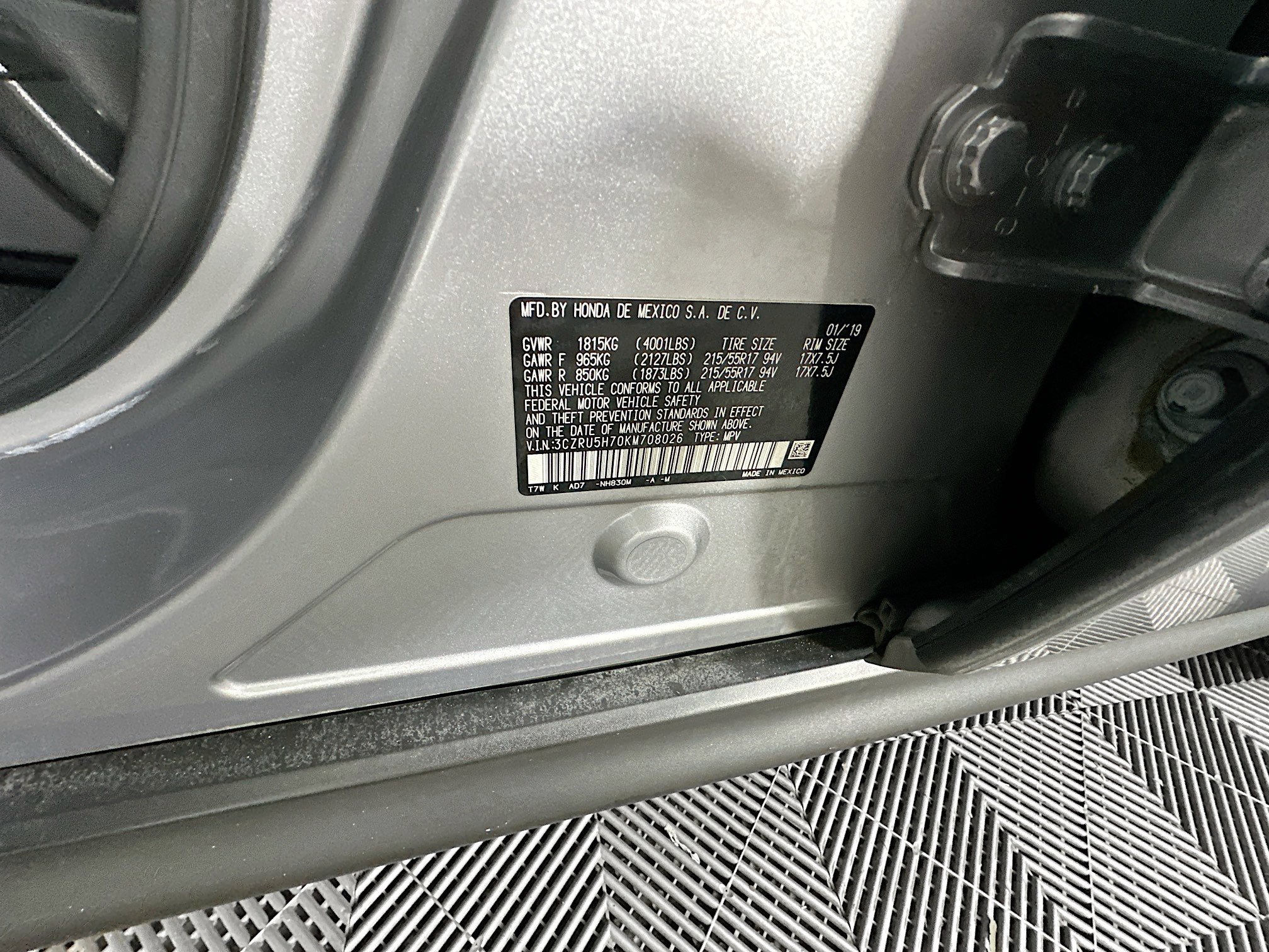 Used 2019 Honda HR-V EX-L image 12