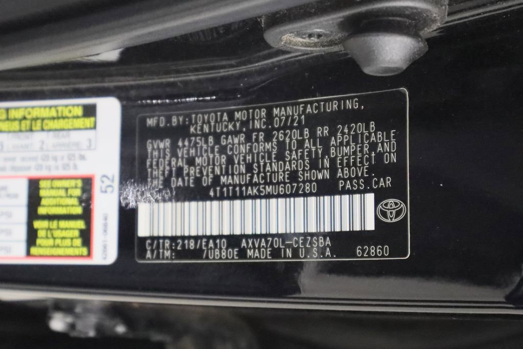 Used 2021 Toyota Camry SE image 38