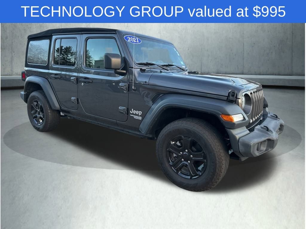 Used 2021 Jeep Wrangler Unlimited Sport image 9