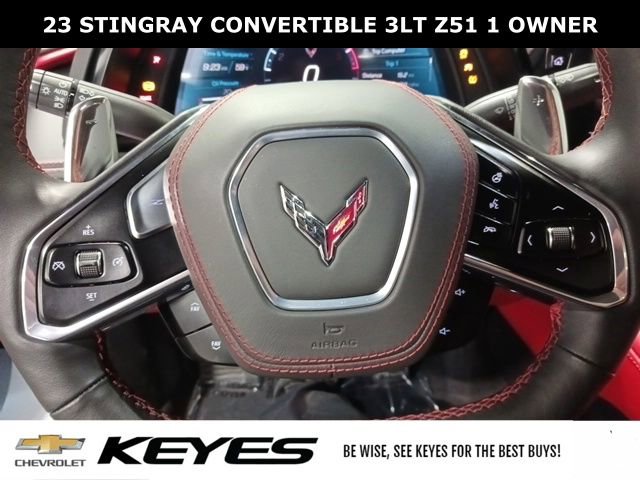 Used 2023 Chevrolet Corvette Stingray Premium Conv w/ Z51 Performance Package RWD image 23