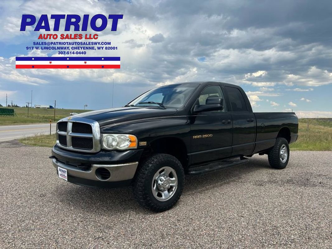 Used 2004 Dodge Ram 2500 Truck SLT w/ Trailer Tow Group