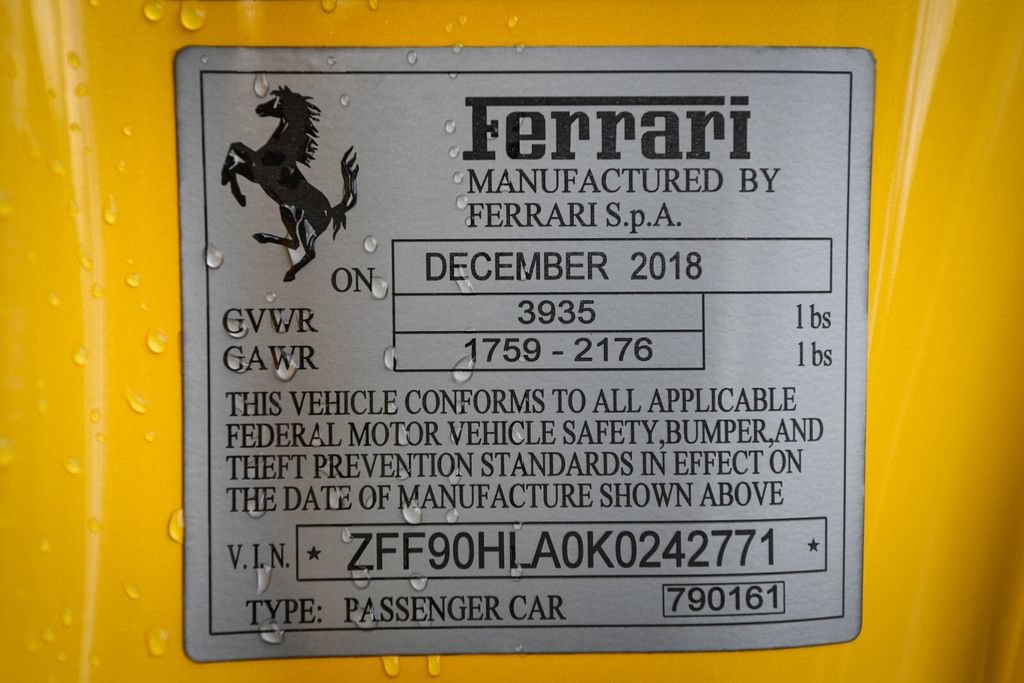 Used 2019 Ferrari 488 Pista Coupe RWD image 50