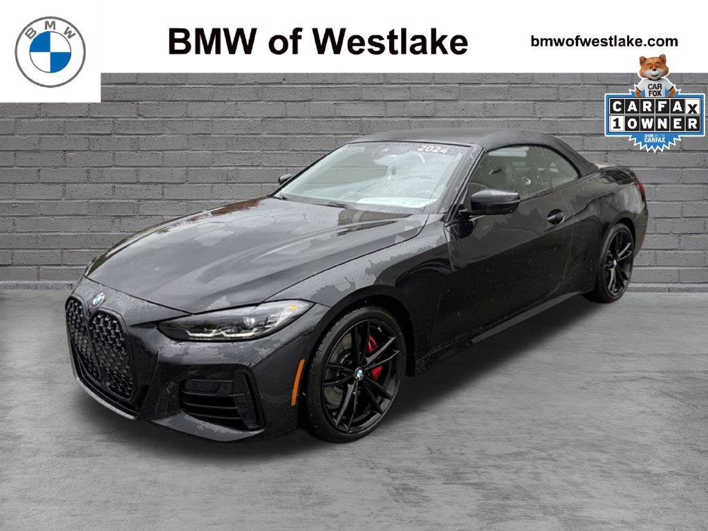 Used 2024 BMW 440i xDrive Convertible w/ Premium Package