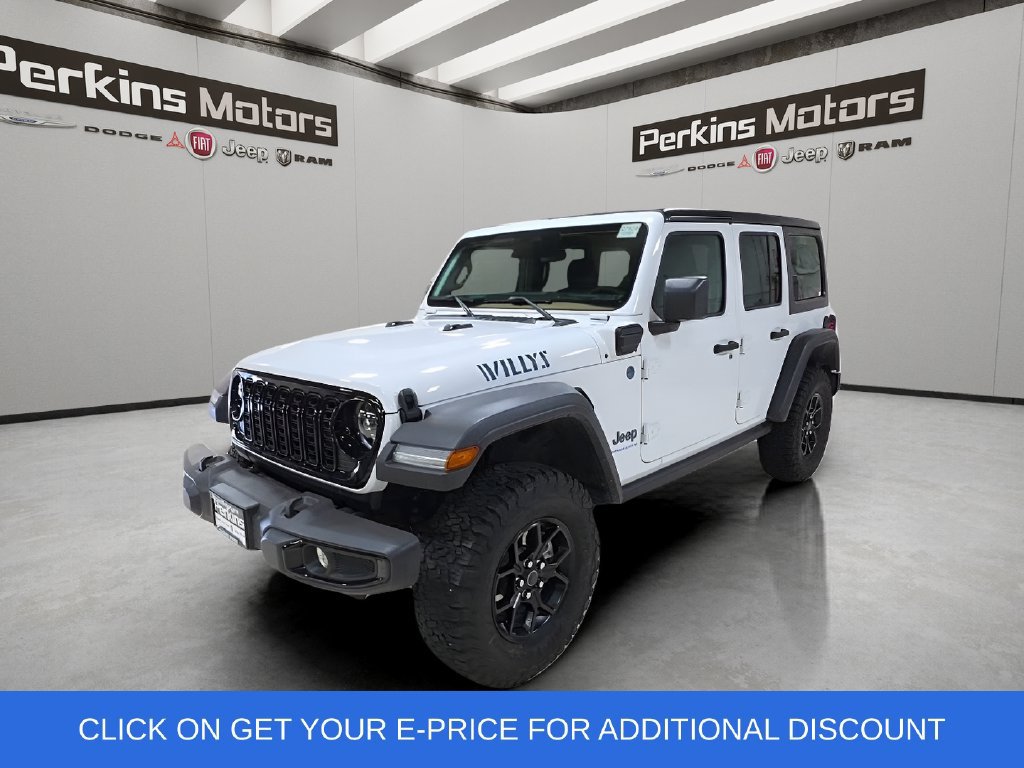 Used 2025 Jeep Wrangler Unlimited Sport S 4xe