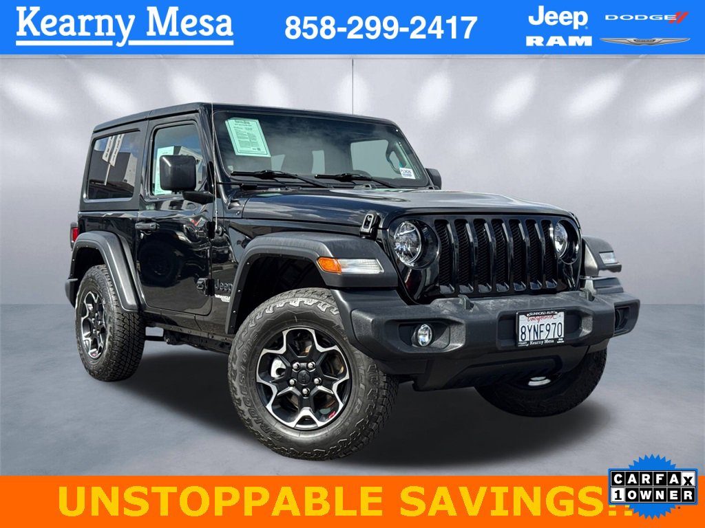 Used 2021 Jeep Wrangler Sport S
