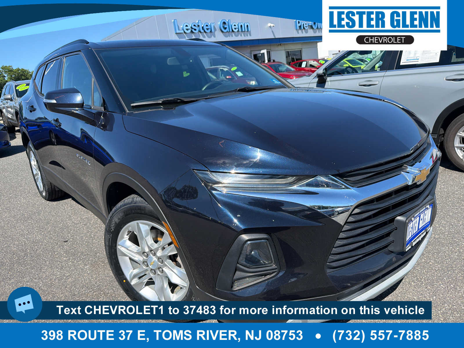 Certified 2020 Chevrolet Blazer LT