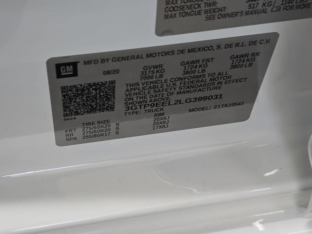 Used 2020 GMC Sierra 1500 AT4 w/ AT4 Premium Package image 32