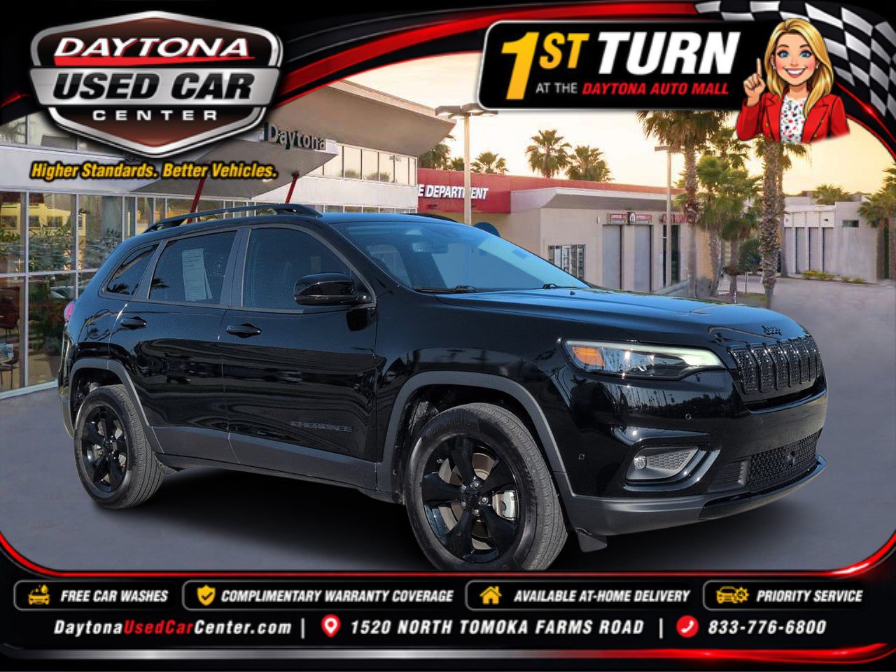 Certified 2023 Jeep Cherokee Altitude Lux w/ Lux Elite Package AWD/4WD image 1