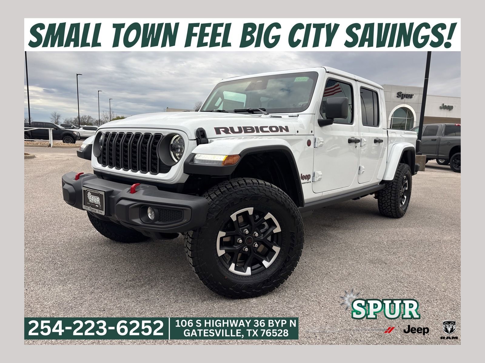 New 2026 Jeep Gladiator Rubicon AWD/4WD image 1