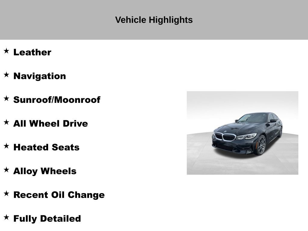 Used 2020 BMW 330i xDrive Sedan w/ Premium Package image 9