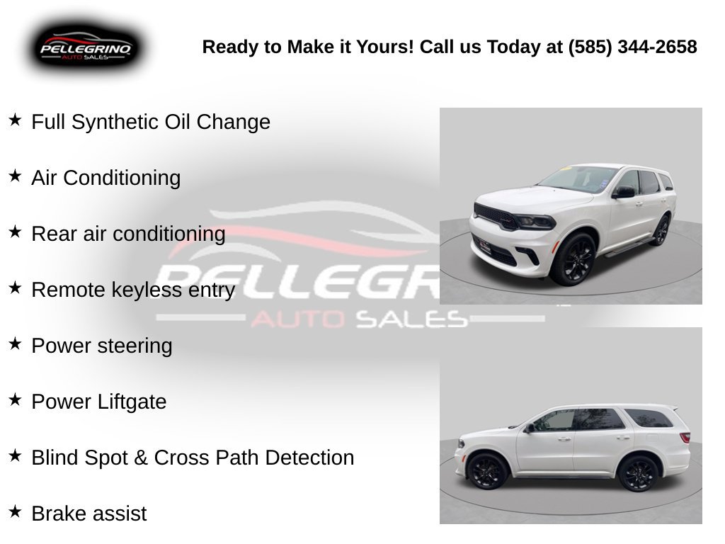 Used 2021 Dodge Durango SXT AWD/4WD image 5
