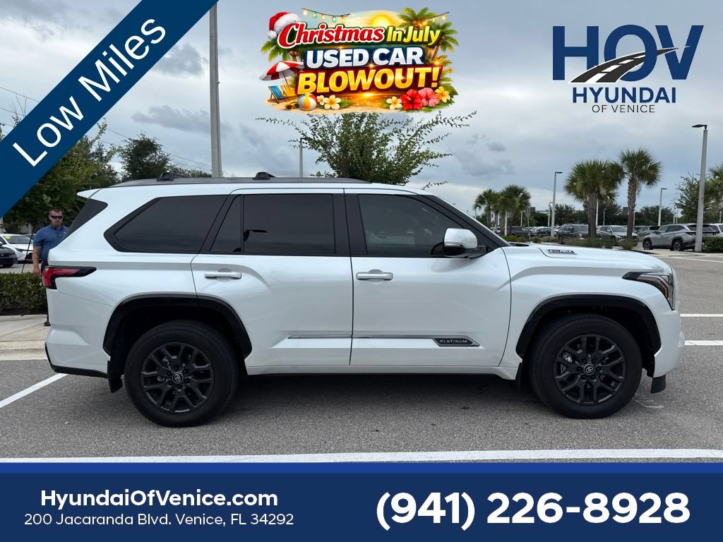 Used 2025 Toyota Sequoia Platinum AWD/4WD image 14