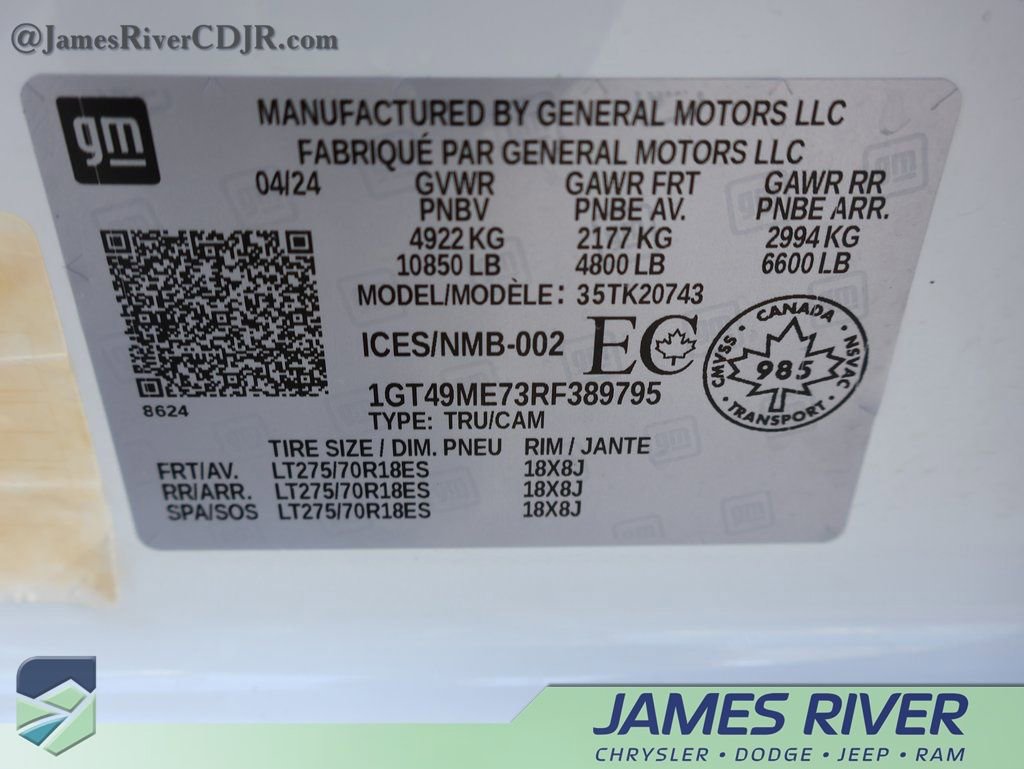 Used 2024 GMC Sierra 2500 SLE w/ SLE Convenience Package image 40