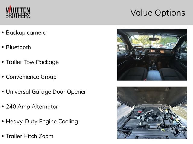 Used 2020 Jeep Gladiator Sport w/ Quick Order Package 24S image 2