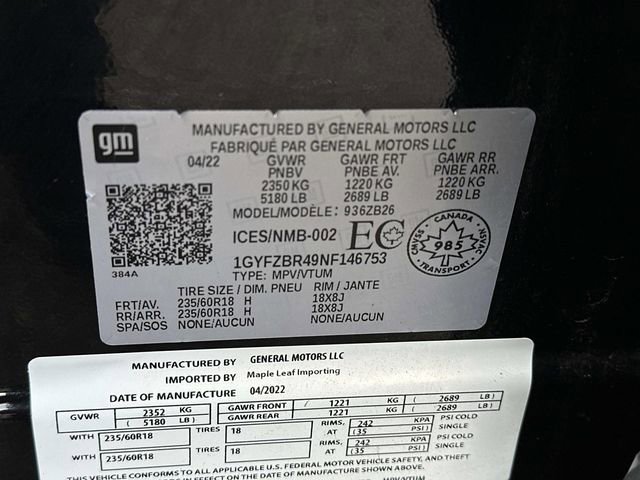 Used 2022 Cadillac XT4 Luxury w/ Trailering Package AWD/4WD image 17