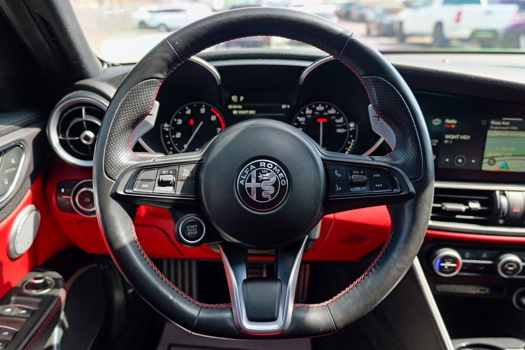 Used 2020 Alfa Romeo Giulia Ti Sport w/ Quick Order Package 22S Sport image 31