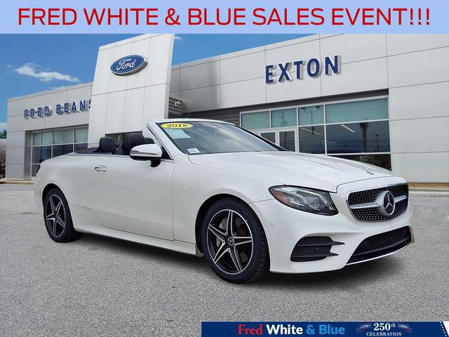 Used 2018 Mercedes-Benz E 400 4MATIC Cabriolet image 1