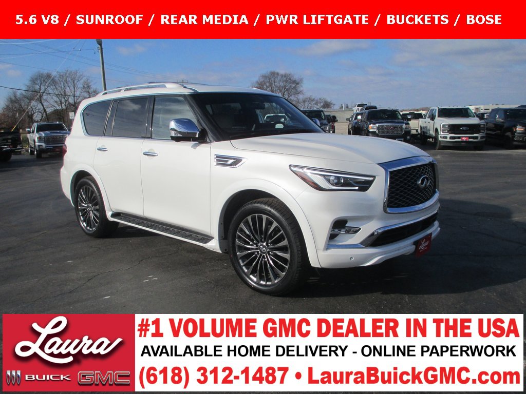 Used 2023 INFINITI QX80 Sensory w/ Cargo Package image 1
