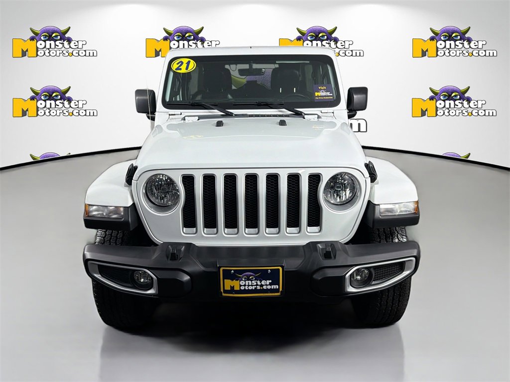 Used 2021 Jeep Wrangler Unlimited Sahara w/ Uconnect 4C Nav & Sound Group image 2