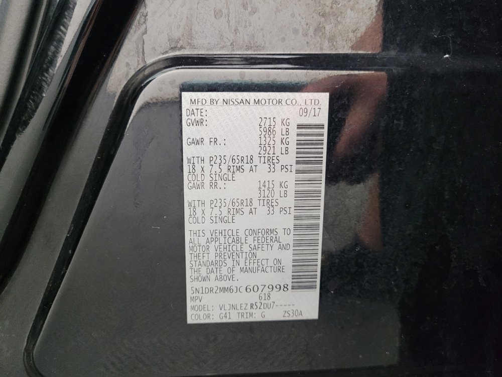 Used 2018 Nissan Pathfinder SV AWD/4WD image 33