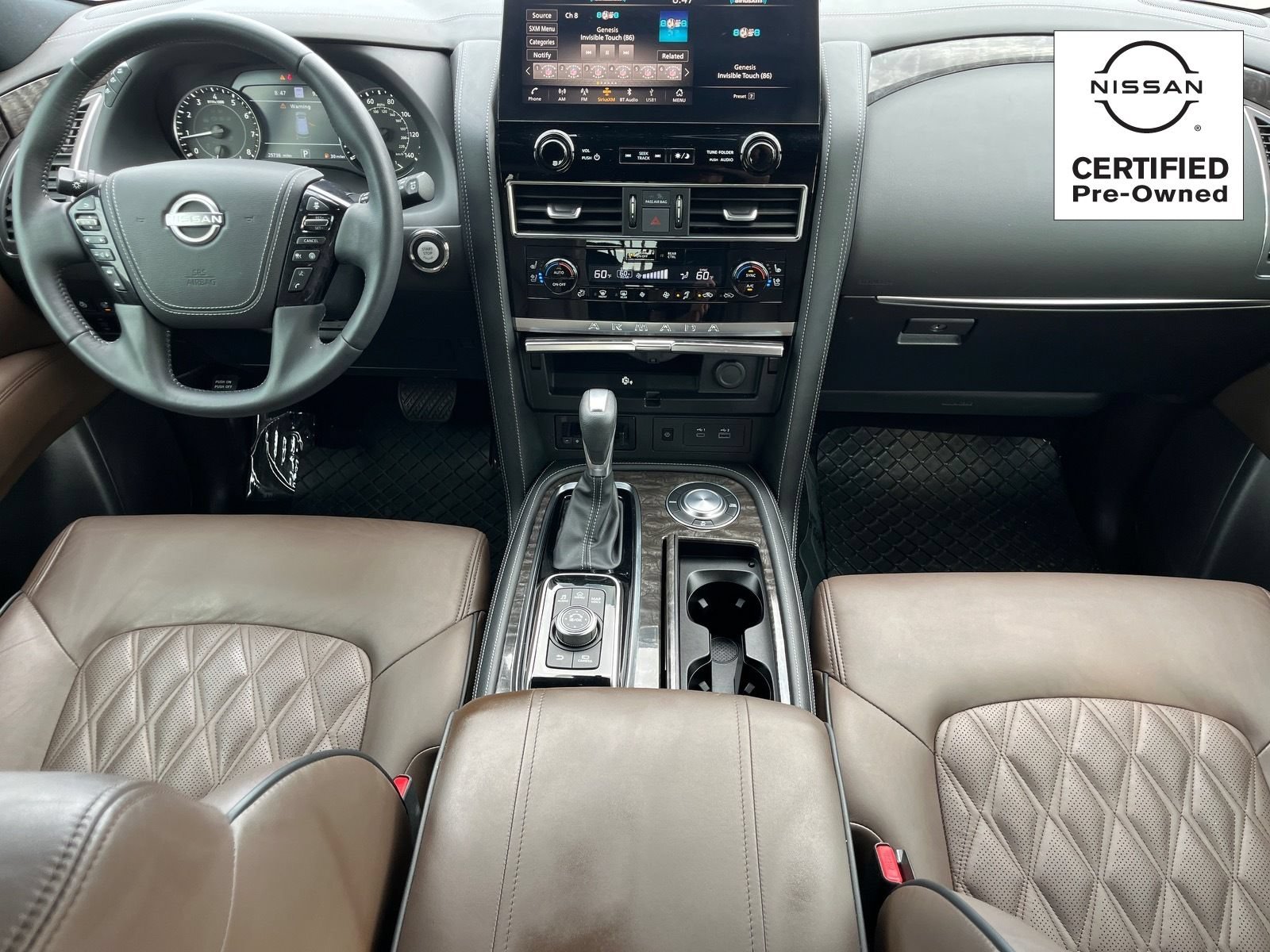 Certified 2023 Nissan Armada Platinum w/ Captain's Chairs Package RWD image 14